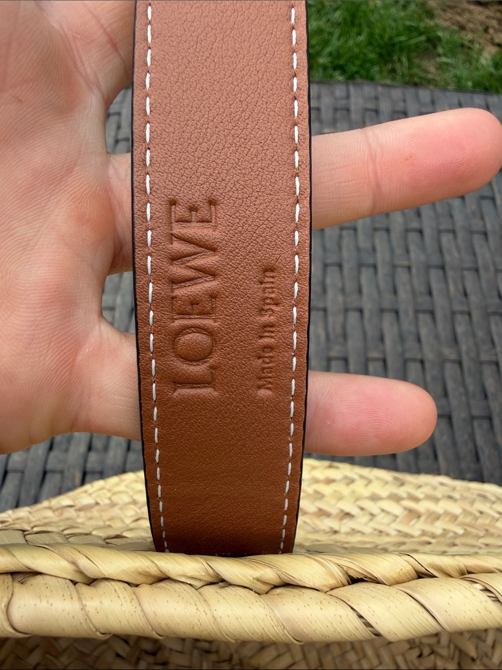 NWOT Loewe Medium Basket Bag - Picture 4 of 11